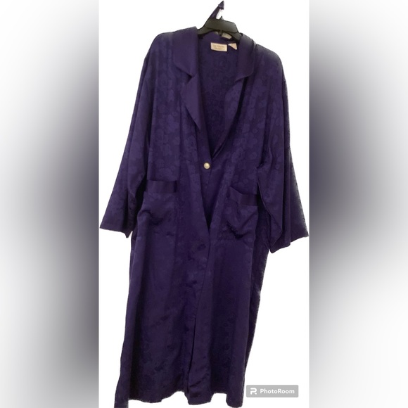 Victoria's Secret Intimates & Sleepwear Vtg Victoria S Secret Long Purple Robe L Poshmark